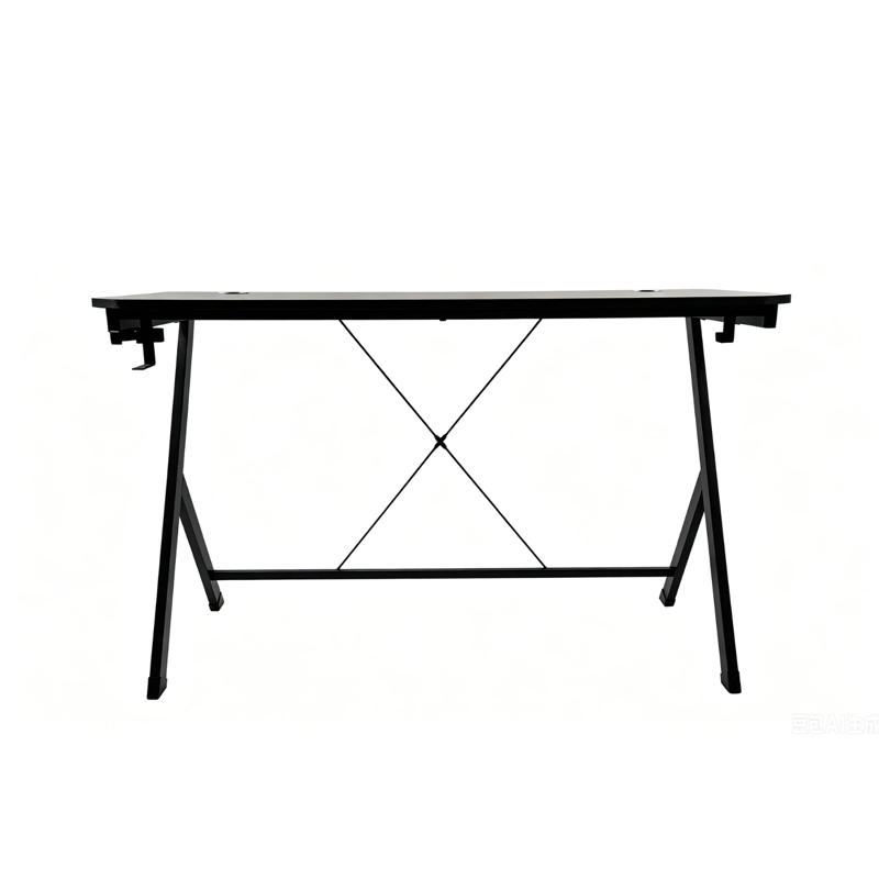 ESCRITORIO MESA GAMER CON SOPORTES PARA VASO Y AUDIFONOS - 7