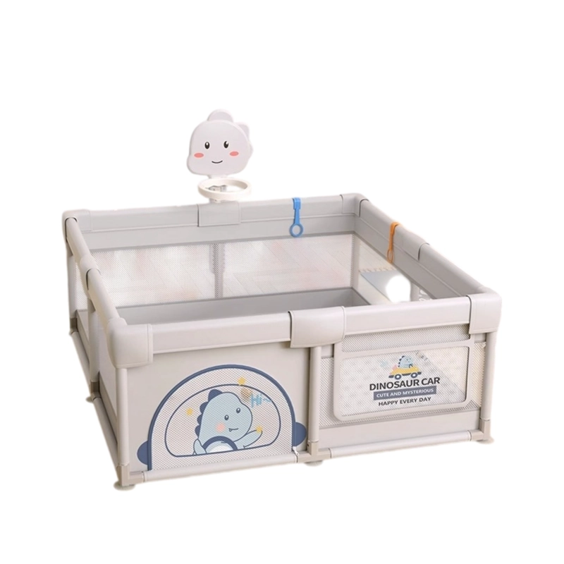 CORRAL CENTRO GIMNASIO DE JUEGO BEBE  CON ALFOMBRA Y JUEGOS DINO - 3
