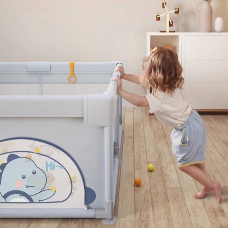 CORRAL CENTRO GIMNASIO DE JUEGO BEBE  CON ALFOMBRA Y JUEGOS DINO - 4