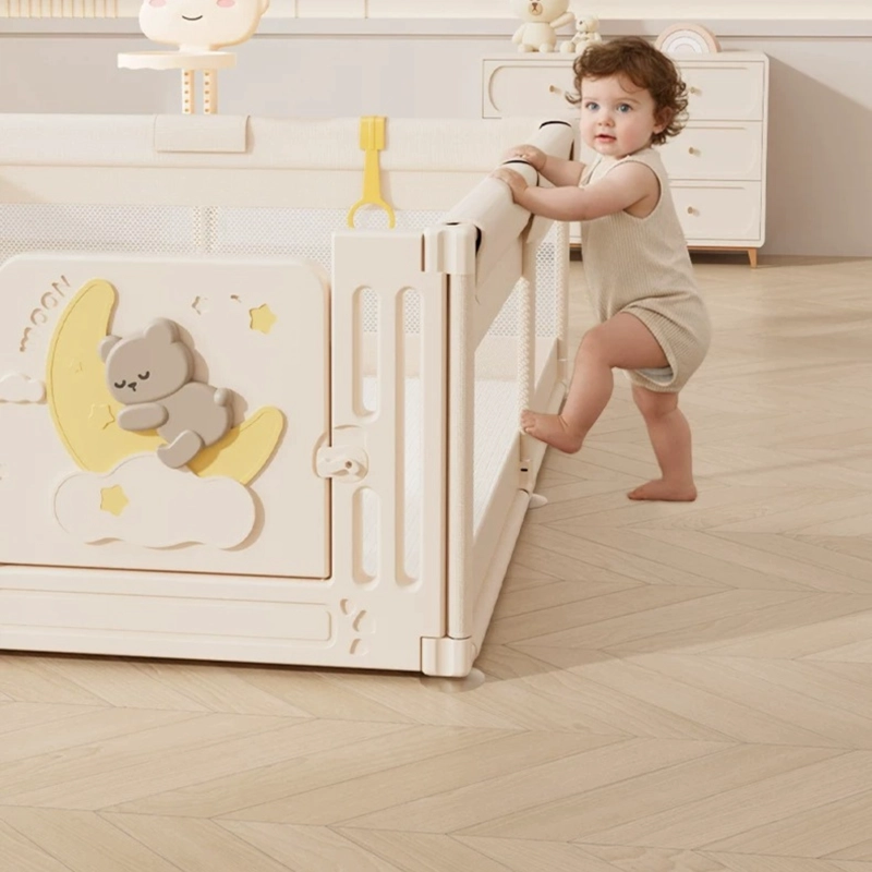 CORRAL GIMNASIO DE JUEGO BEBE  CON ALFOMBRA, PIZARRA Y ACCESORIOS INTERACTIVOS 200 OSO - 3
