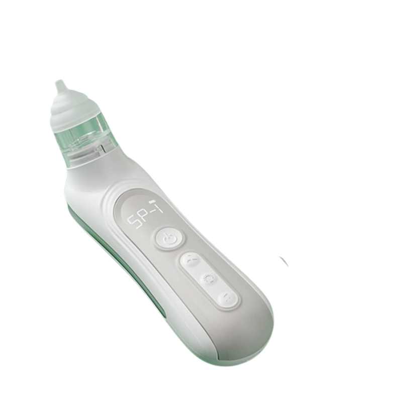 ASPIRADOR NASAL ELE CTRICO BEBE  SACA MOCOS RECARGABLE LUZ GRIS - 3