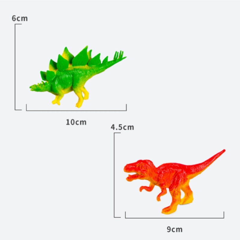 CAMION TRANSPORTADOR DE DINOSAURIOS T-REX JUGUETE CON FIGURAS - 6