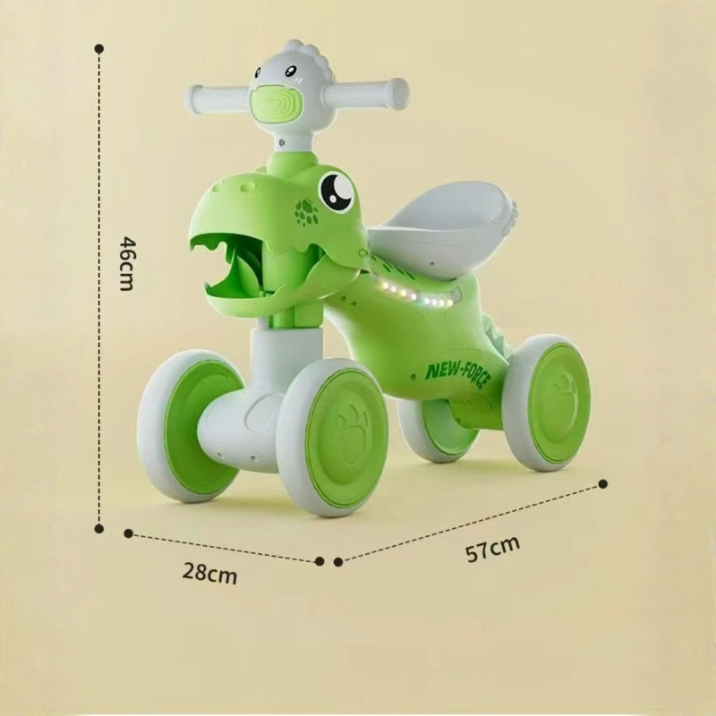ANDADOR CORREPASILLOS CON MUSICA Y LUCES  DINO MAX VERDE - 6