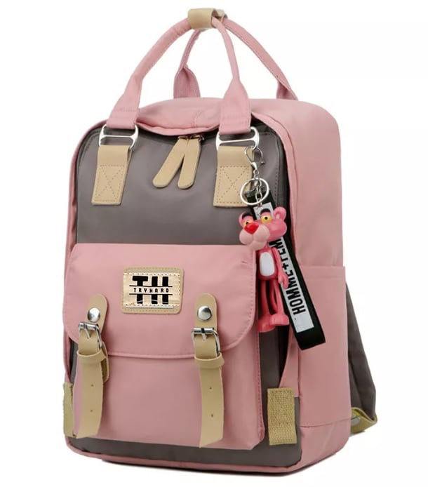 MOCHILA FEMENINA DISEÑO CLÁSICO A PRUEBA DE AGUA 37 LITROS - 3