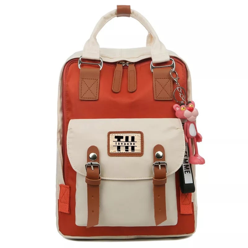 MOCHILA FEMENINA DISEÑO CLÁSICO A PRUEBA DE AGUA 37 LITROS - 1