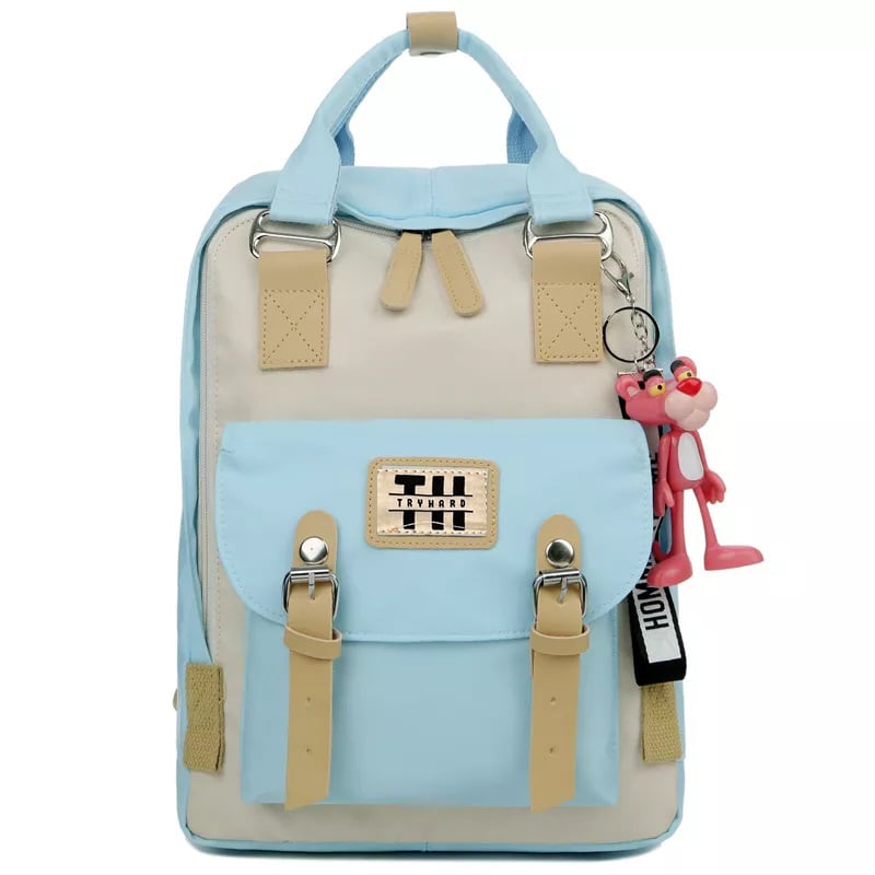 MOCHILA FEMENINA DISEÑO CLÁSICO A PRUEBA DE AGUA 37 LITROS - 1