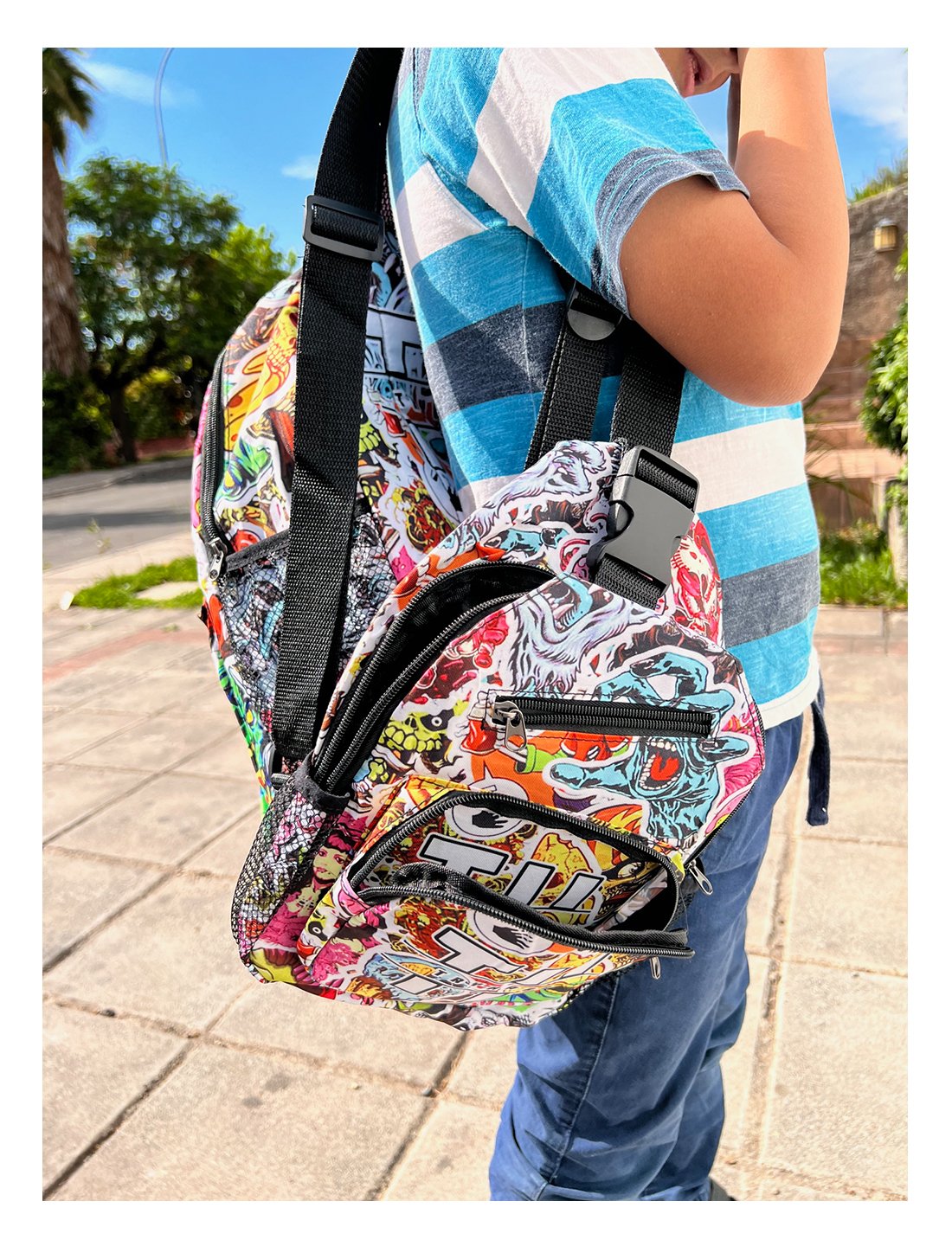 MOCHILA DISEÑO EXCLUSIVO A PRUEBA DE AGUA 37 LITROS UNISEX. - 3