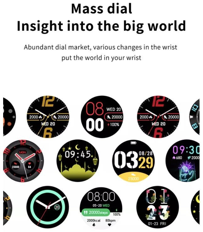 SMARTWATCH ZL02 ROSADO BLUETOOTH SPORTS FITNESS - 4