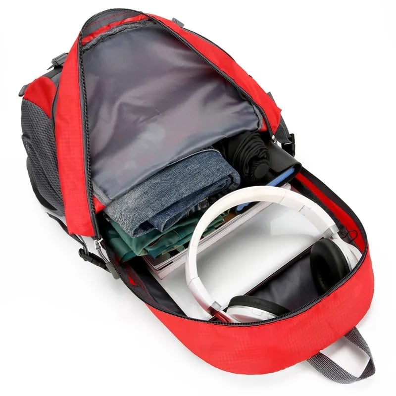 MOCHILA MULTIFUNCIONAL OUTDOOR IMPERMEABLE PARA NOTEBOOK Y VIAJES - 5