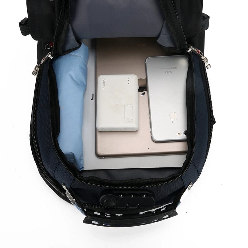 MOCHILA OXFORD ALTA CAPACIDAD TU COMPAÑERA IDEAL PARA VIAJES Y OFICINA - 3