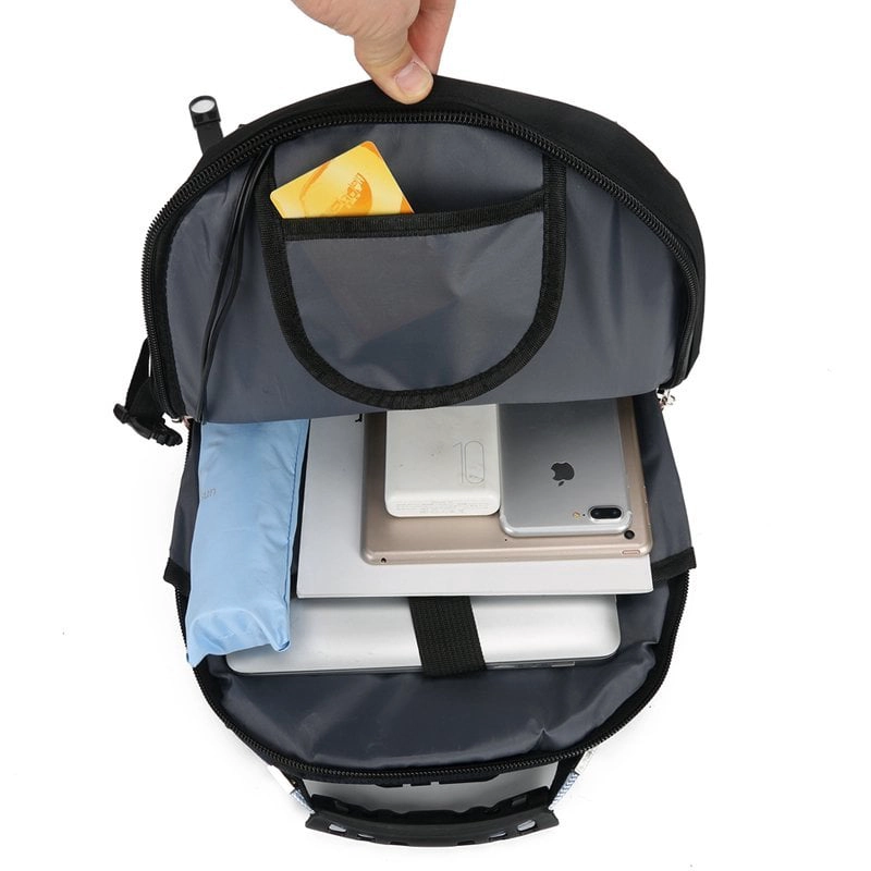 MOCHILA OXFORD ALTA CAPACIDAD TU COMPAÑERA IDEAL PARA VIAJES Y OFICINA - 5