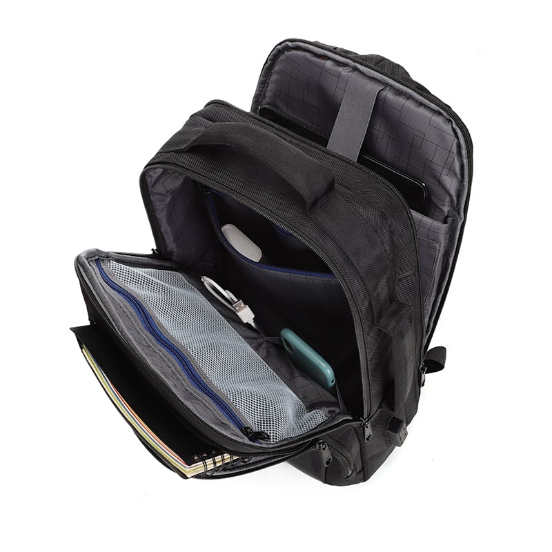 MOCHILA MULTIFUNCIONAL LAPTOP IMPERMEABLE CON PUERTO USB 39 LITROS - 8