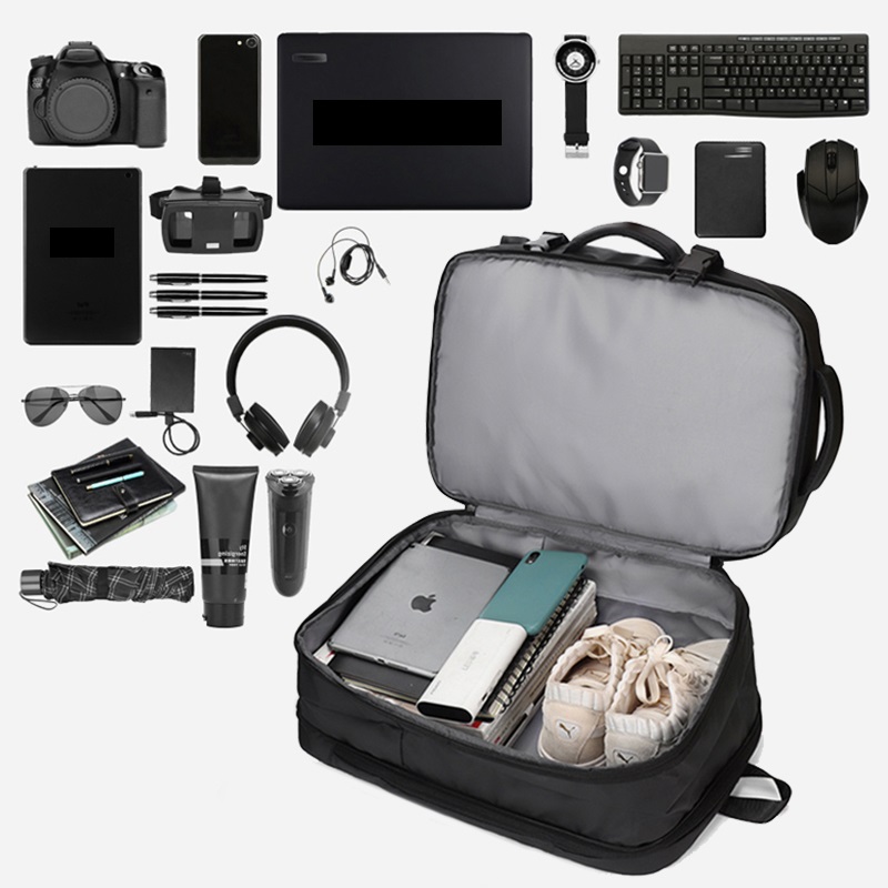 MOCHILA MULTIFUNCIONAL LAPTOP IMPERMEABLE CON PUERTO USB 39 LITROS - 9