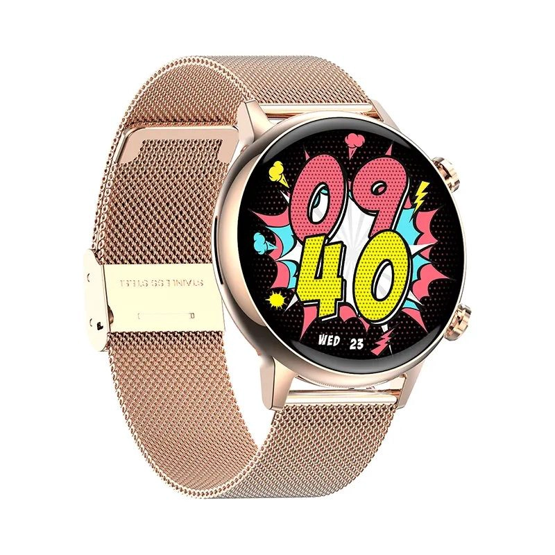SMARTWATCH HK NEGRO PANTALLA AMOLED 2.01 MONITOR RITMO CARDÍACO - 1