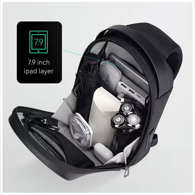 BOLSO ANTIRROBO MULTIFUNCIONAL PARA VIAJES Y OFICINA IMPERMEABLE - 4
