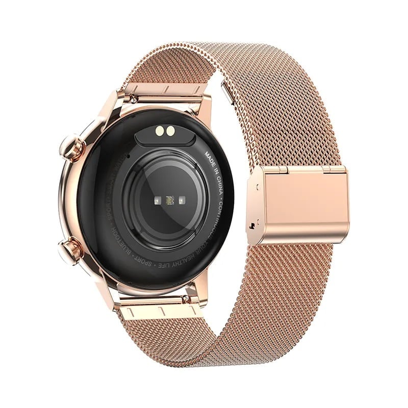 SMARTWATCH HK39 DORADO BLUETOOTH ELEGANTE MUJER PANTALLA AMOLED - 3