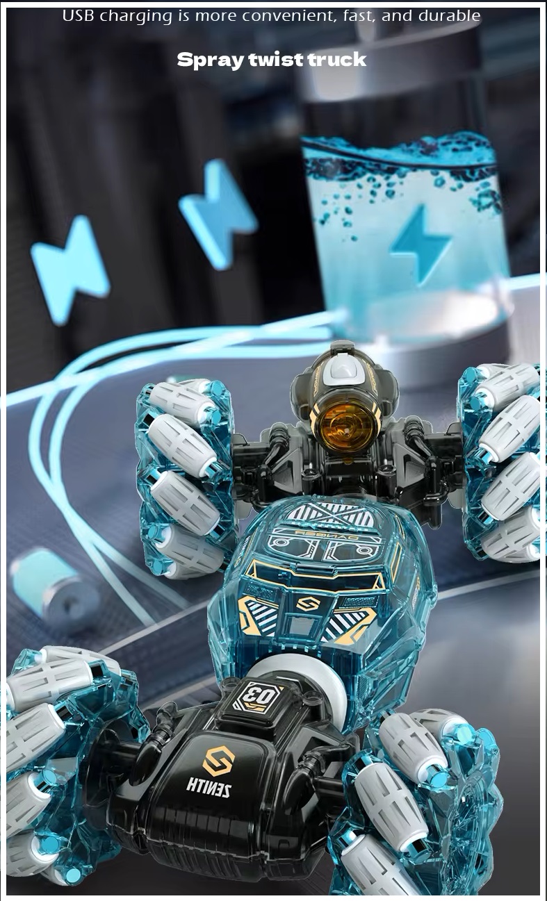 COCHE RC DOBLE CARA 4X4 CONTROL POR GESTOS HASTA 50 METROS - 5