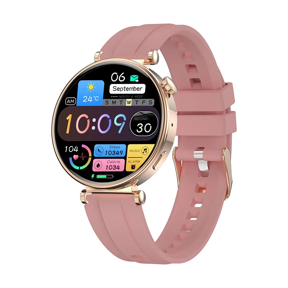 GENÉRICO SMARTWATCH GT4 MINI ROSADO NUEVO MUJERES PANTALLA ALTA DEFINICIÓN 1.27