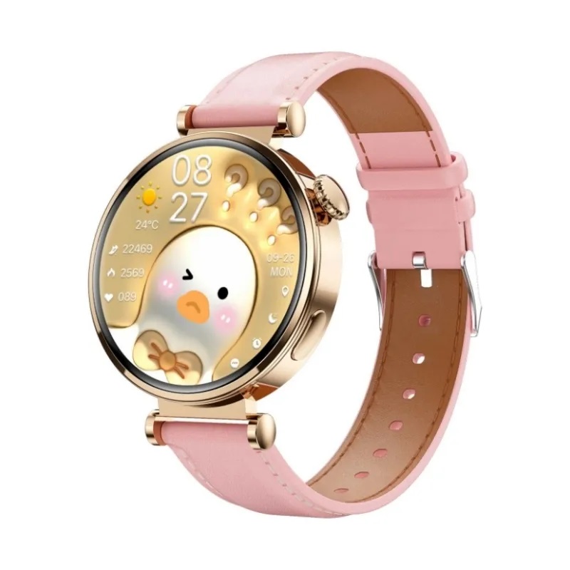 SMARTWATCH GT4 MINI ROSADO NUEVO MUJERES PANTALLA ALTA DEFINICIÓN 1.27 - 2