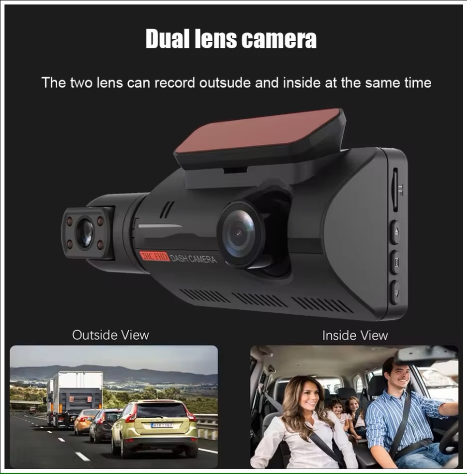 DASH CAM A68 CÁMARA DUAL 1080P ÁNGULO VISIÓN 150° 3.5 PULGADAS - 8