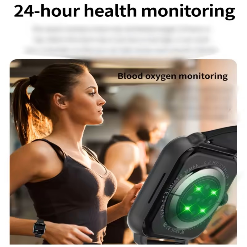 RELOJ INTELIGENTE 1,85 PULGADAS RESISTENTE AL AGUA LLAMADAS BT - 7