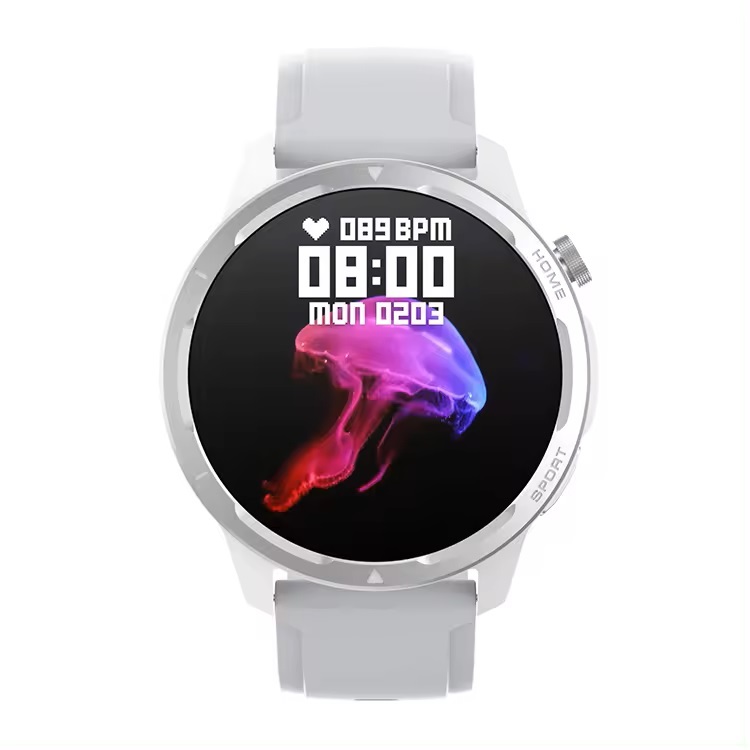 SMARTWATCH ELEGANTE 360X360 MONITOREO SALUD COMPATIBLE IOS ANDROID - 3