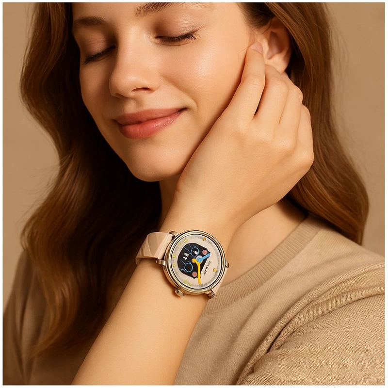 NUEVO CV5 MINI SMARTWATCH PARA MUJERES PANTALLA ALTA DEFINICION 1.27 - 3