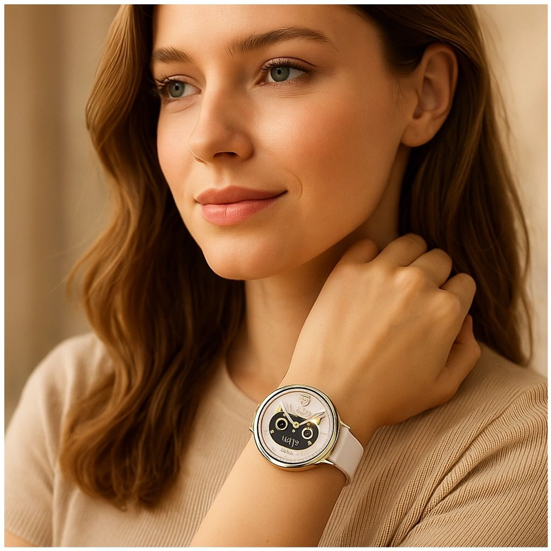 NUEVO CV5 MINI SMARTWATCH PARA MUJERES PANTALLA ALTA DEFINICION 1.27 - 5