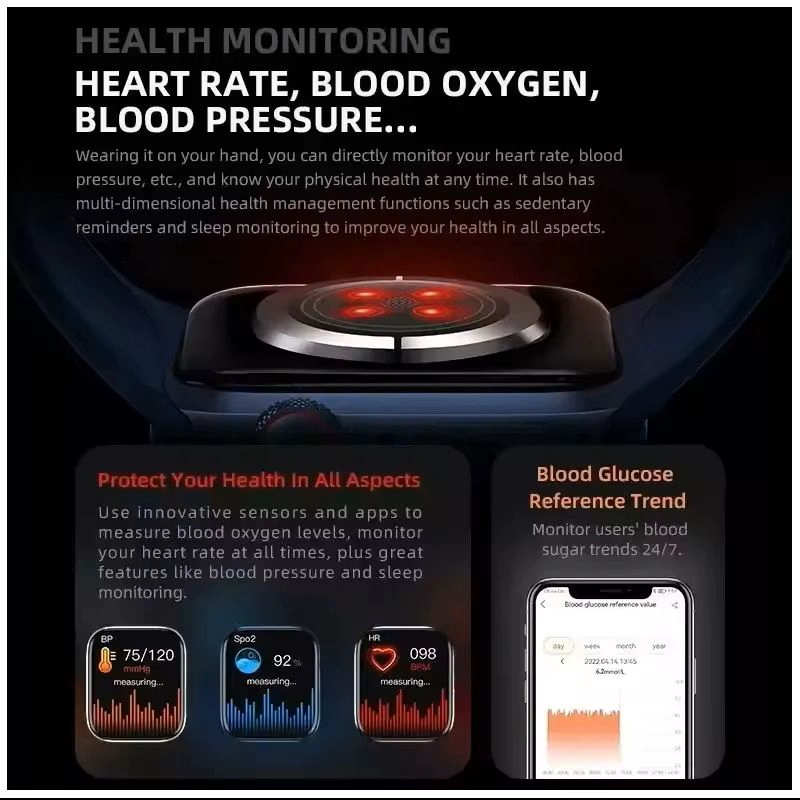 SMARTWATCH IW9 MINI AVANZADO: MONITOREO DE SALUD 24/7 CONEXION BT 5.0 - 5