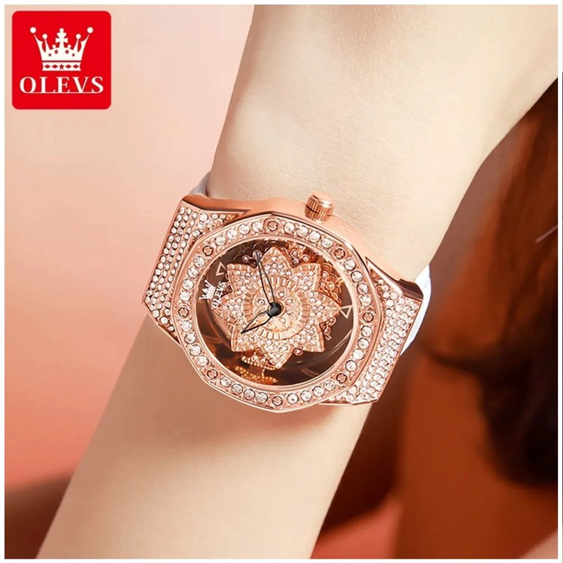RELOJ DE MUJER DE LUJO CON DISEÑO SOFISTICADO Y GLAMOROSO - 1