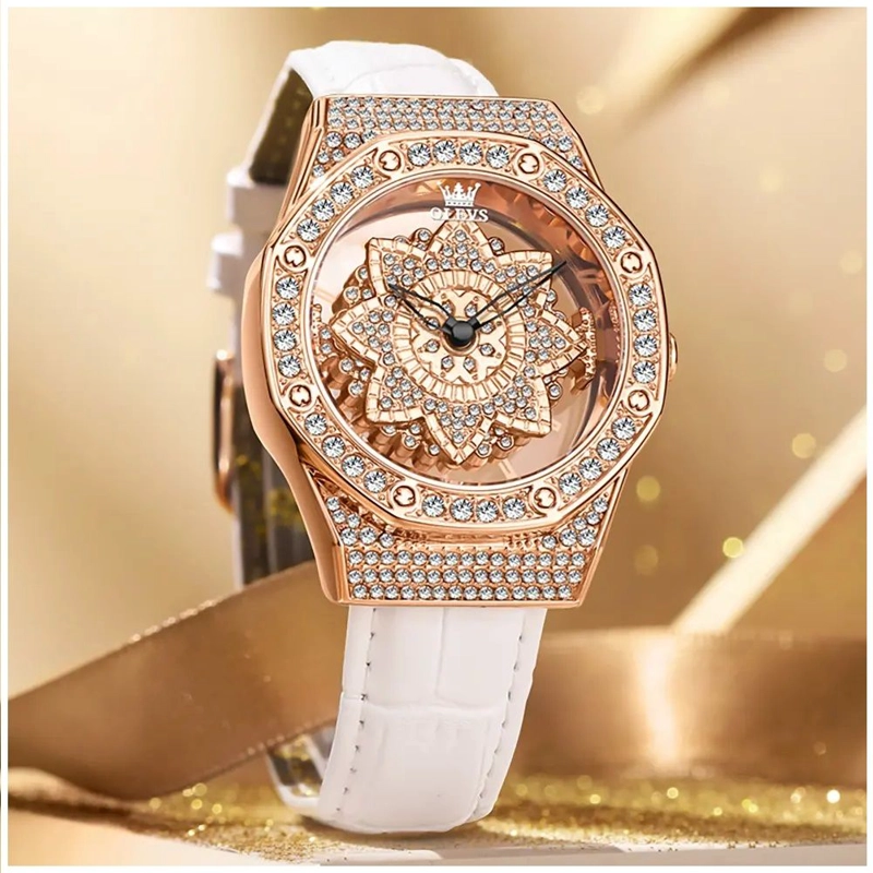 RELOJ DE MUJER DE LUJO CON DISEÑO SOFISTICADO Y GLAMOROSO - 3