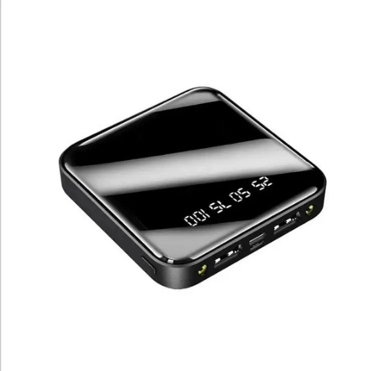 CARGADOR PORTATIL POWER BANK 10000 MAH 2USB MICRO USB LINTERNA - 1