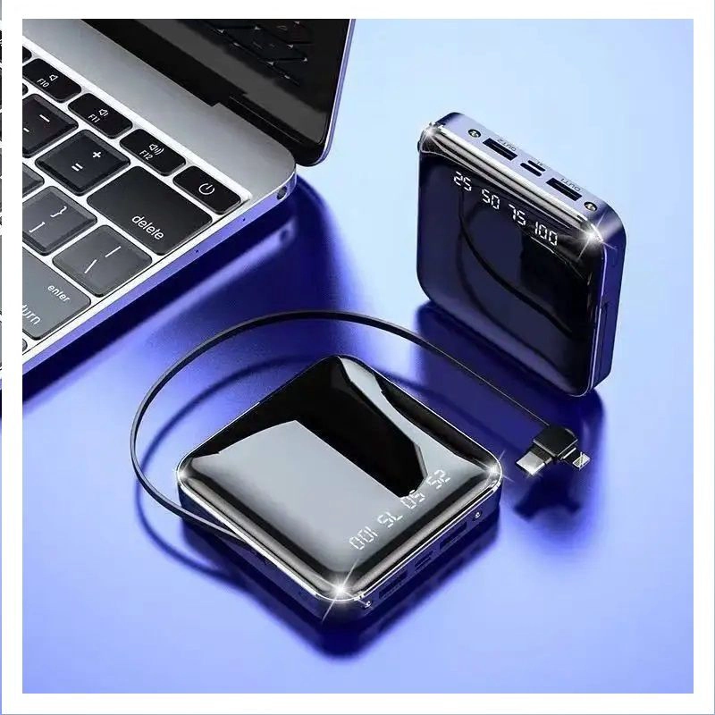 CARGADOR PORTATIL POWER BANK 10000 MAH 2USB MICRO USB LINTERNA - 7