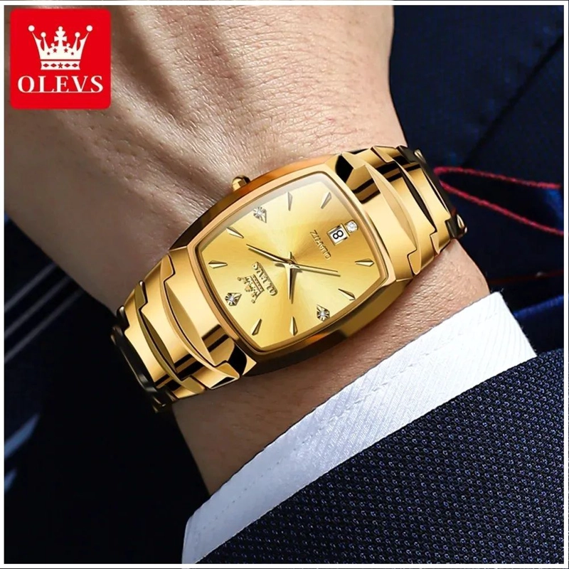 RELOJ DE PULSERA PARA HOMBRE CUARZO JAPONE S PULSERA ACERO TUNGSTENO - 1