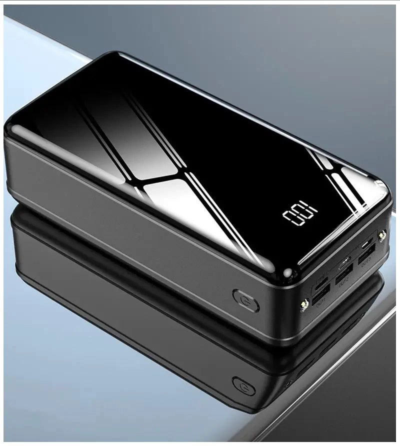 CARGADOR PORTATIL POWER BANK 3USB TIPO C LIGHTNING LINTERNA - 5