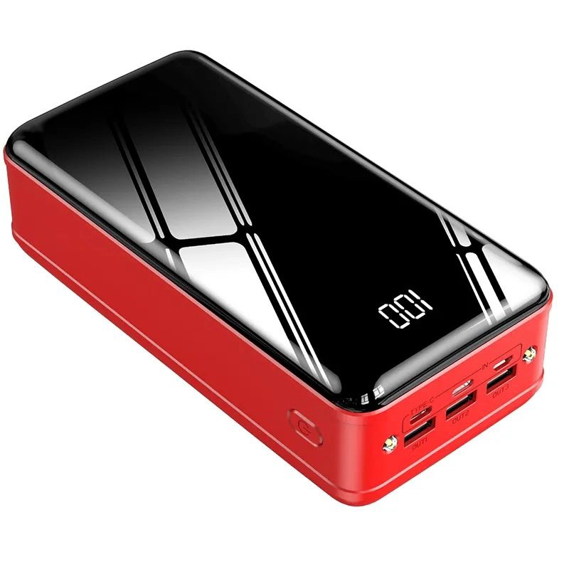 CARGADOR PORTATIL POWER BANK 3USB TIPO C LIGHTNING LINTERNA - 5