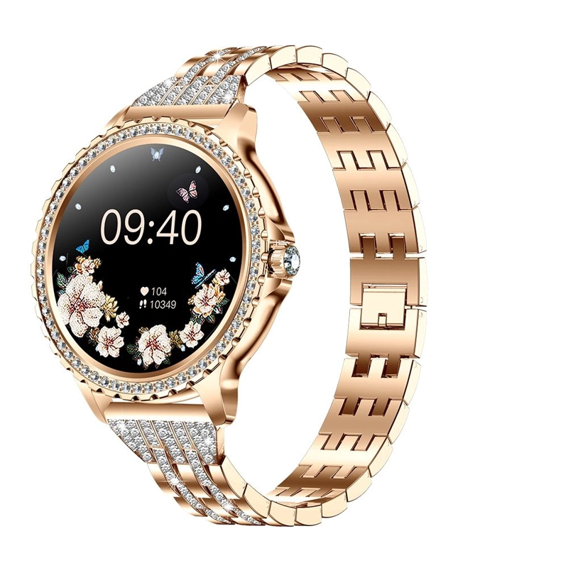 SMARTWATCH MUJER ELEGANTE LLAMADAS BLUETOOTH PANTALLA 1.32” 360×360 MONITOR DE SALUD, MULTIDEPORTE - 3