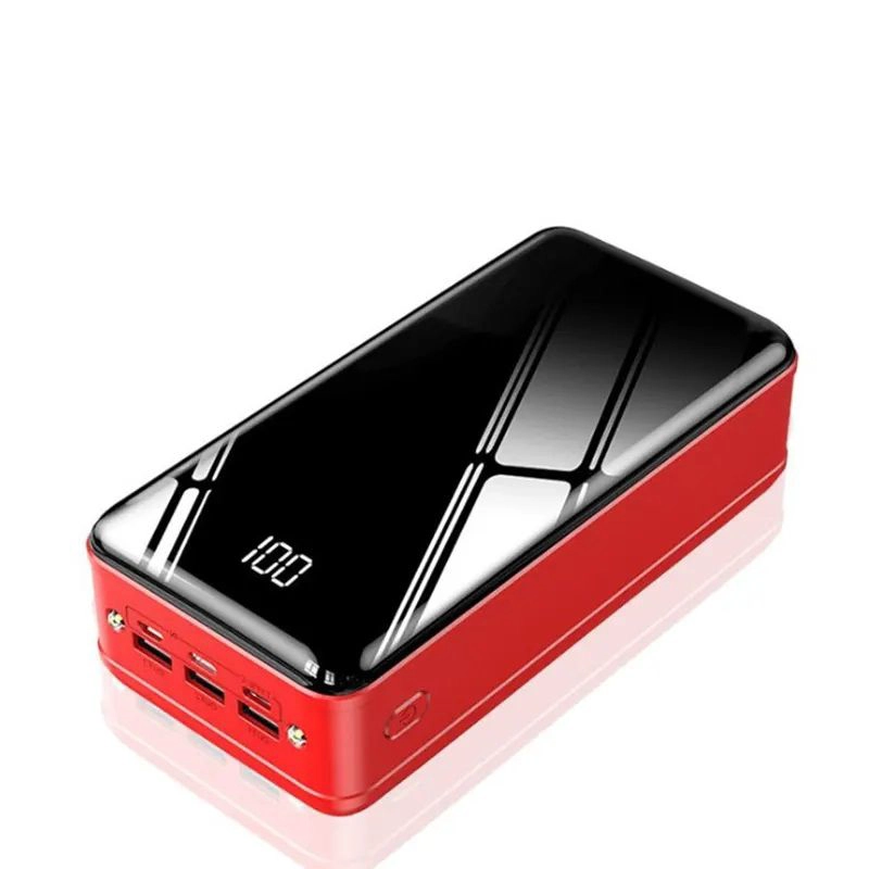 CARGADOR PORTATIL POWER BANK 3USB TIPO C LIGHTNING LINTERNA - 4