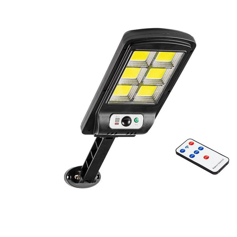 LUZ LED INTELIGENTE CON PANEL SOLAR CONTROL REMOTO Y SENSOR MOVIMIENTO IP65 5000 HORAS - 2