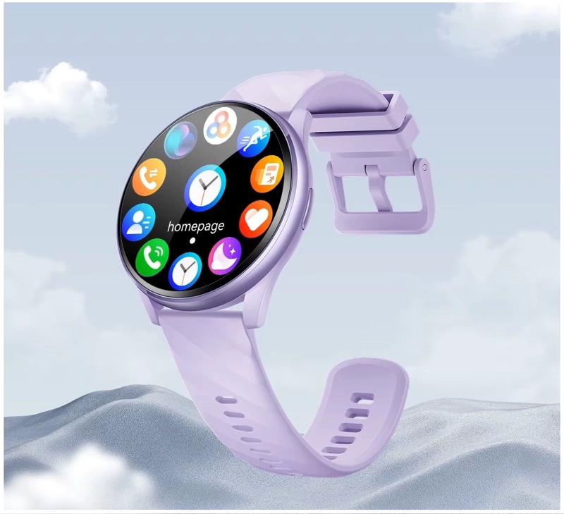 SMARTWATCH PARA MUJER PANTALLA REDONDA 146” IPS TFT LLAMADAS BLUETOOTH MONITOREO DE SALUD - 4