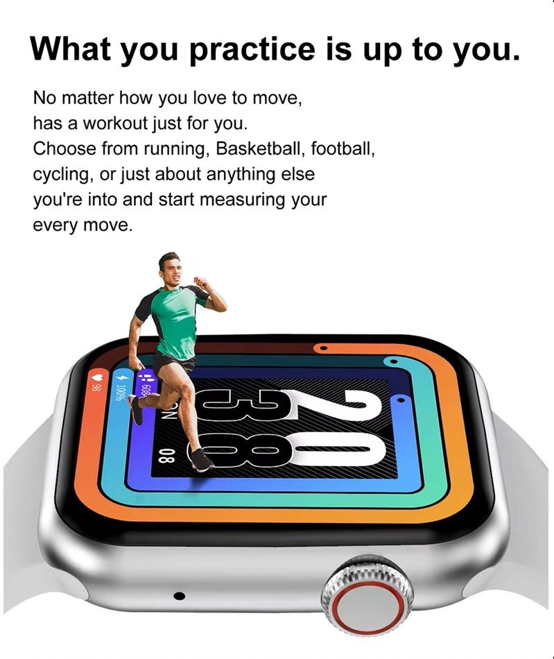 RELOJ INTELIGENTE SMARTWATCH TFT 2.3 320X240 4 DIAS USO CONTINUO - 1