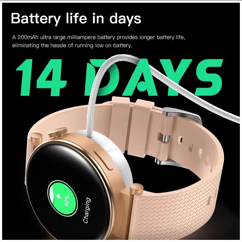 RELOJ INTELIGENTE SMARTWATCH PARA MUJER ELEGENTE SALUD DEPORTE - 3