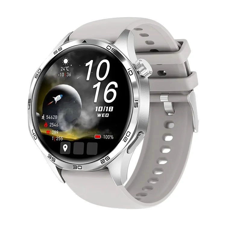 SMARTWATCH CORREA DE SILICONA BLANCA CONECTIVIDAD SALUD IP67 NFC - 3