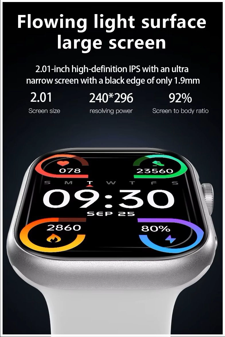 RELOJ INTELIGENTE SMARTWATCH TFT 2.3 320X240 4 DIAS USO CONTINUO - 5