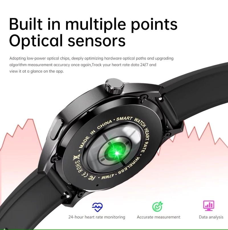 SMARTWATCH PANTALLA HD LLAMADAS BLUETOOTH MONITOREO DE SALUD IP67 - 2