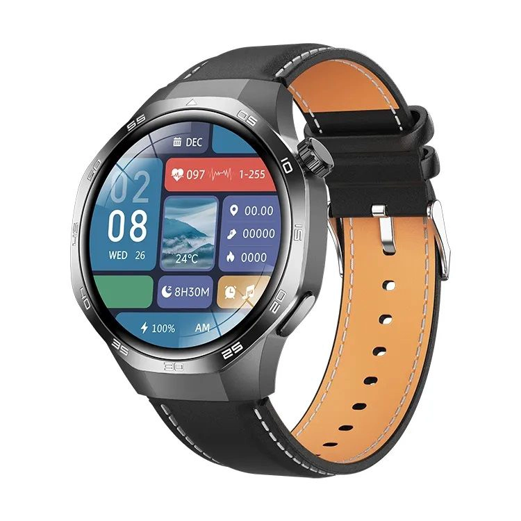 GENÉRICO SMARTWATCH DEPORTIVO CON PANTALLA HD CORREA DE CUERO IP68 300MAH