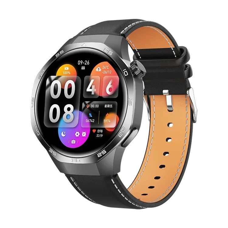 SMARTWATCH DEPORTIVO CON PANTALLA HD CORREA DE CUERO IP68 300MAH - 2