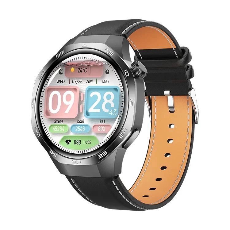 SMARTWATCH DEPORTIVO CON PANTALLA HD CORREA DE CUERO IP68 300MAH - 3