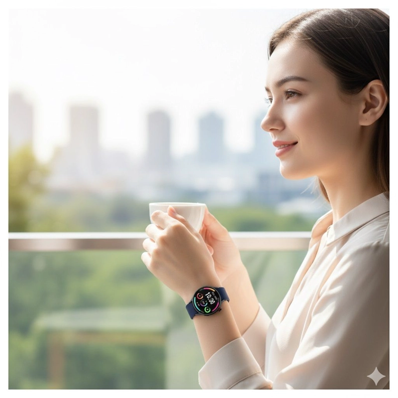 RELOJ INTELIGENTE FUNCION DE LLAMADAS BLUETOOTH MONITOREO DE SALUD ACTIVIDAD Y SUEÑO 5-7 DIAS - 3