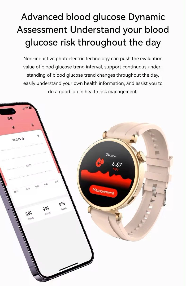 SMARTWATCH PARA MUJER RELOJ INTELIGENTE CON MONITOREO DE SALUD CONTROL DEL CICLO FEMENINO 14 DIAS - 6